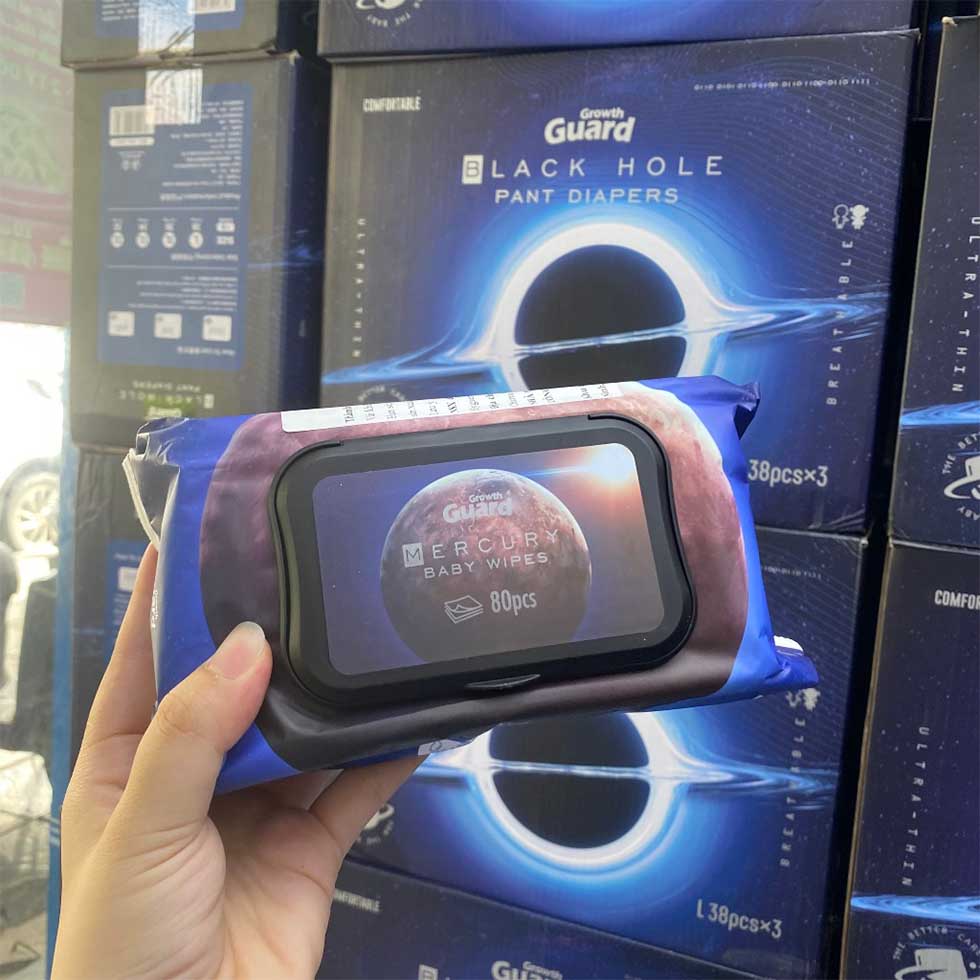 Khăn ướt Mercury cho bé