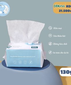 Khăn vải khô sợi mềm Baby Dokma