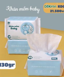 Khăn vải khô sợi mềm Baby Dokma