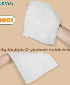 Khăn vải khô sợi mềm Baby Dokma