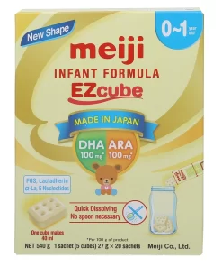Sữa Meiji thanh nhập khẩu (mẫu mới) cho bé 0-1 tuổi và 1-3 tuổi