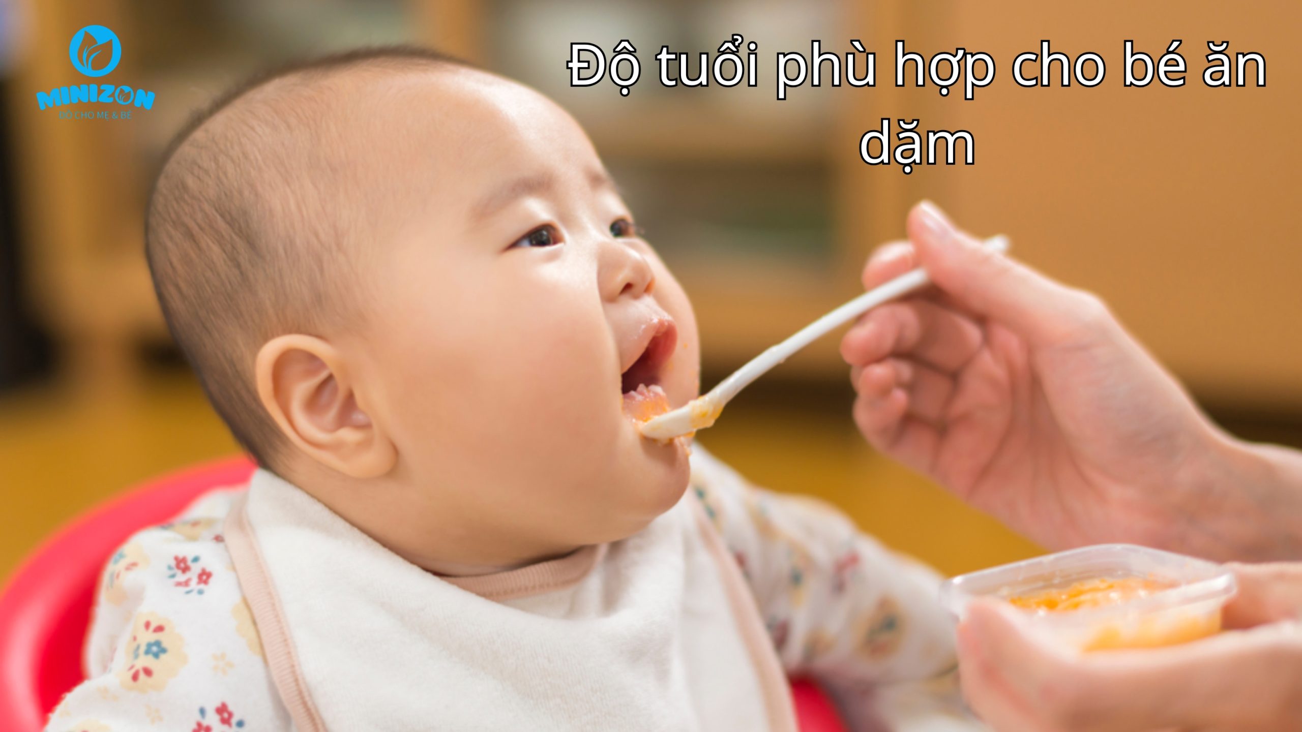 Thời điểm bé tập ăn dặm
